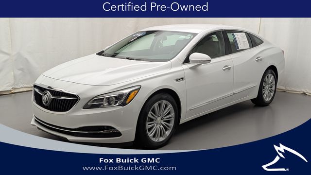 Summit White 2018 Buick LaCrosse Sedan Front-Wheel Drive 6-Speed Automatic