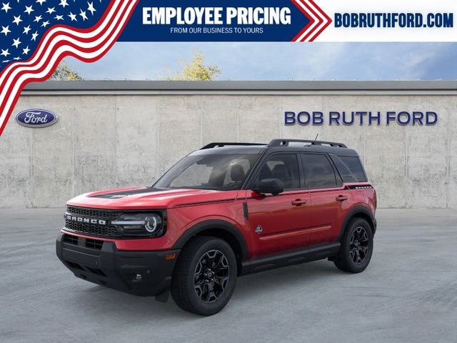2025 Ford Bronco Sport Outer Banks Red at Luther Ford