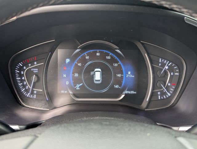 2020 Hyundai Santa Fe Limited Orange at DeMontrond Gulf Freeway
