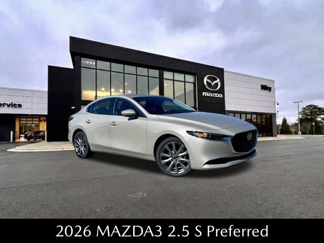 2026 Mazda MAZDA3 2.5 S Preferred Sedan FWD