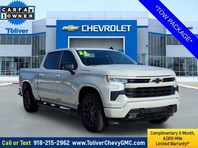 White Sands 2026 Chevrolet Silverado 1500 Pickup Truck Four-Wheel Drive 8-Speed Automatic