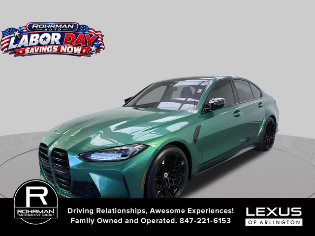 2022 BMW M3 Verde (Isle of Man Green Metallic) Sedán Tracción en las cuatro ruedas 8 velocidades Automática