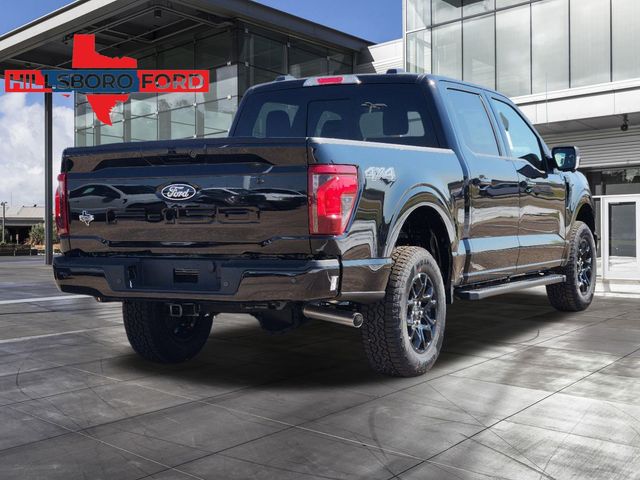 2024 Agate Black Metallic Ford F-150 XLT 4X4 Truck