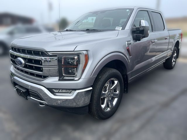 Silver Metallic 2022 Ford F-150 Pickup Truck Four-Wheel Drive Automatic