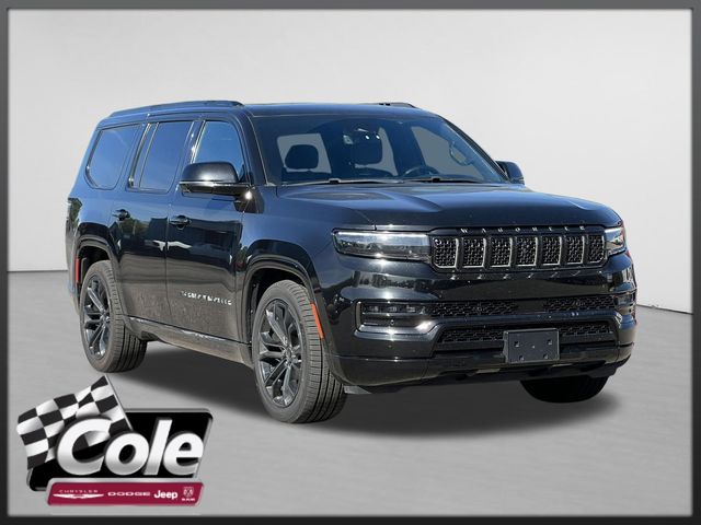 Diamond Black Crystal Pearlcoat 2024 Jeep Grand Wagoneer SUV / Crossover Four-Wheel Drive 8-Speed Automatic