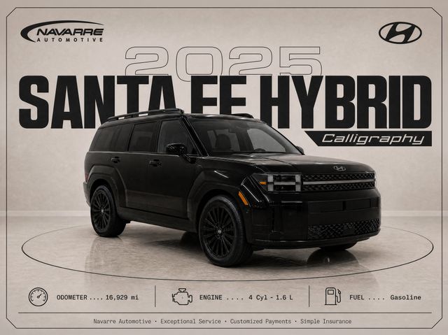  2025 Hyundai Santa Fe Hybrid Calligraphy FWD   