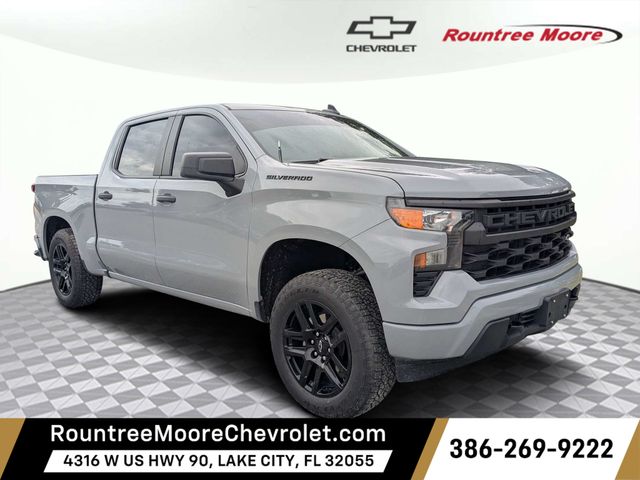 Slate Gray Metallic 2024 Chevrolet Silverado 1500 Pickup Truck Four-Wheel Drive 8-Speed Automatic