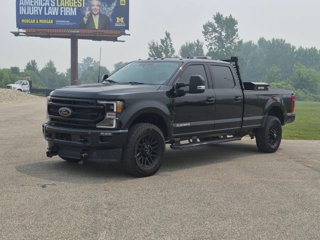Black Metallic 2022 Ford F-350 Super Duty Pickup Truck Four-Wheel Drive Automatic
