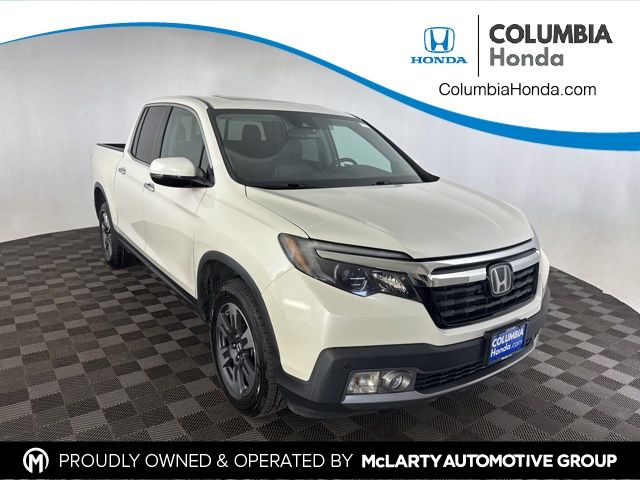 White Diamond Pearl 2018 Honda Ridgeline RTL-E AWD Pickup Truck All-Wheel Drive 6-Speed Automatic