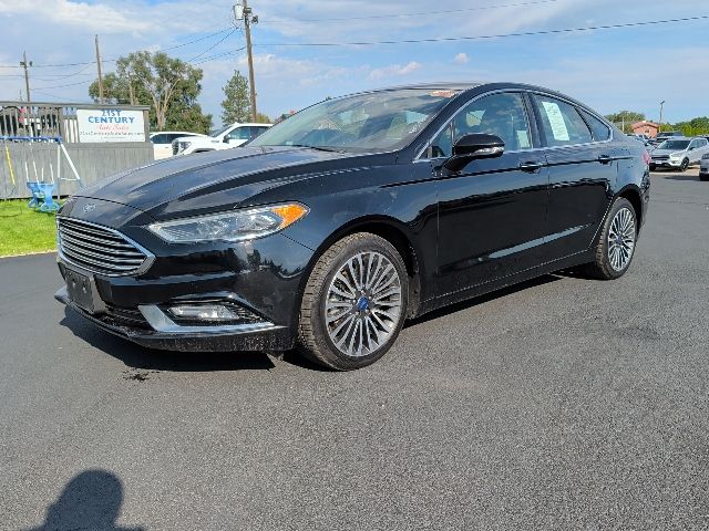 Shadow Black 2018 Ford Fusion Sedan All-Wheel Drive 6-Speed Automatic