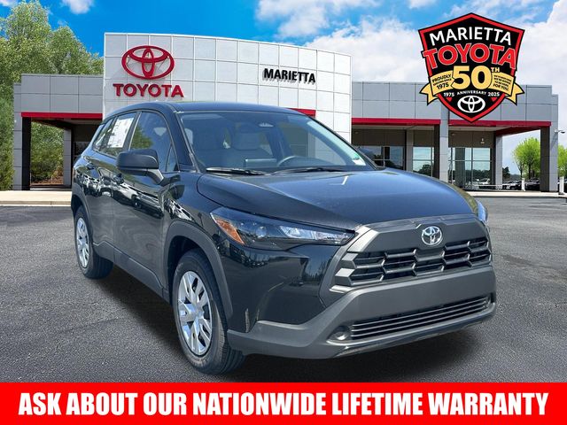 Jet Black 2026 Toyota Corolla Cross L FWD SUV / Crossover Front-Wheel Drive Continuously Variable Transmission