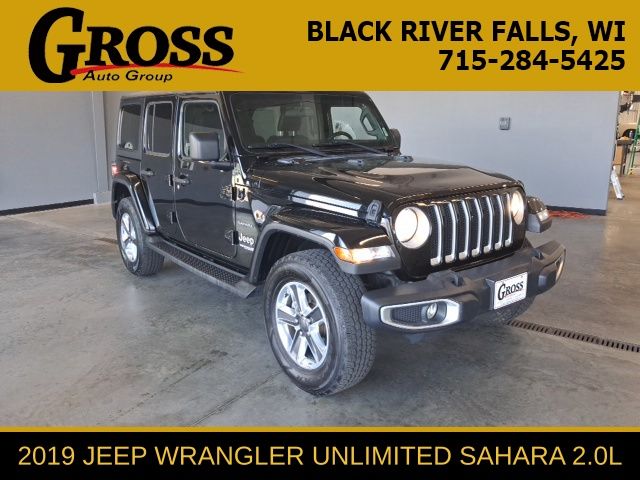 Black Clearcoat 2019 Jeep Wrangler SUV / Crossover Four-Wheel Drive 8-Speed Automatic