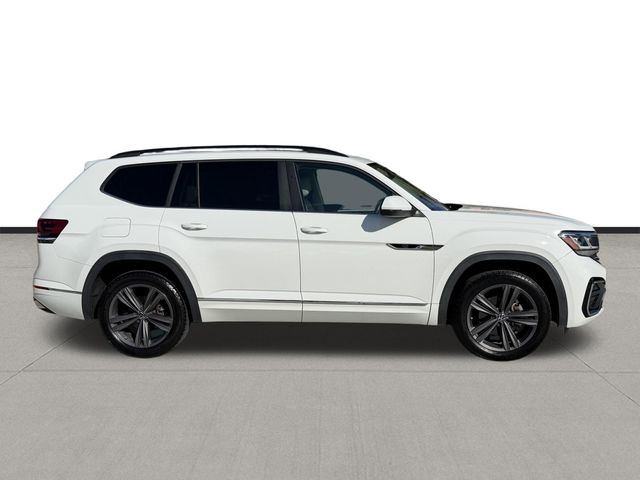 2021 Volkswagen Atlas 3.6L V6 SE w/Technology R-Line White at DeMontrond Automotive Group