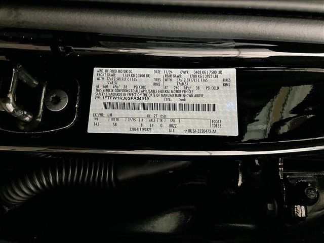 2025 Ford F-150 Raptor Black at Bob Ruth Ford