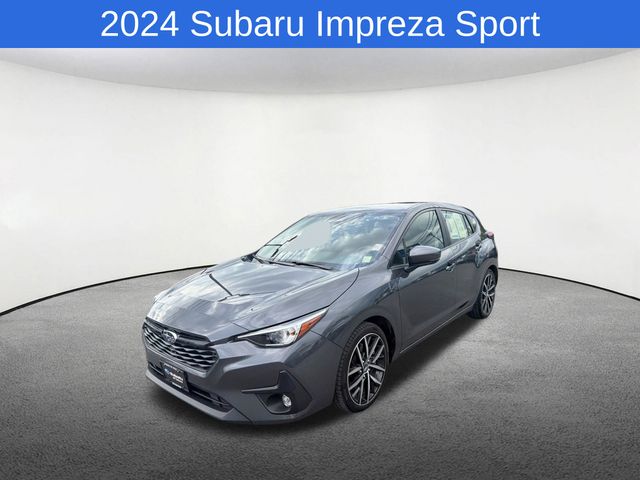 Magnetite Gray Metallic 2024 Subaru Impreza Wagon All-Wheel Drive Continuously Variable Transmission