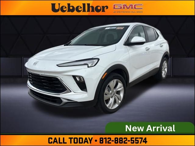 Summit White 2024 Buick Encore GX Preferred FWD SUV / Crossover Front-Wheel Drive Continuously Variable Transmission