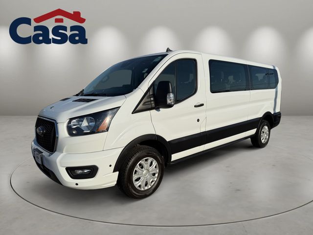 Oxford White 2024 Ford Transit Passenger Van Rear-Wheel Drive