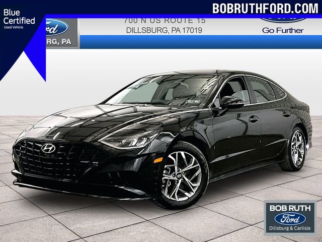 Phantom Black 2022 Hyundai Sonata SEL FWD Sedan Front-Wheel Drive 8-Speed Automatic