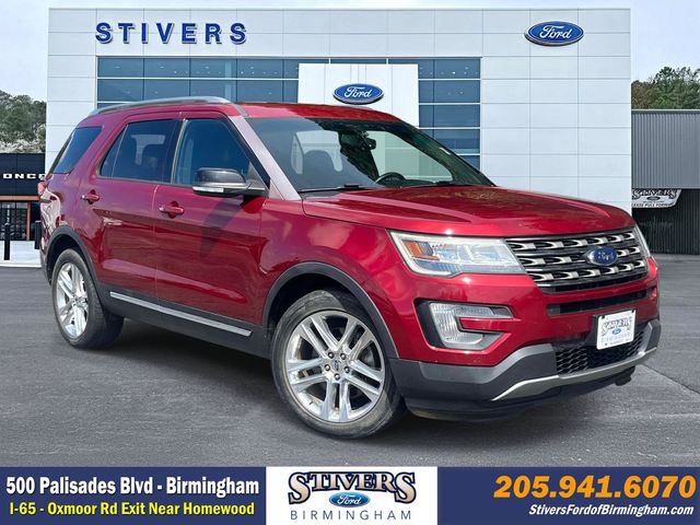Ruby Red Metallic 2016 Ford Explorer SUV / Crossover Front-Wheel Drive 6-Speed Automatic