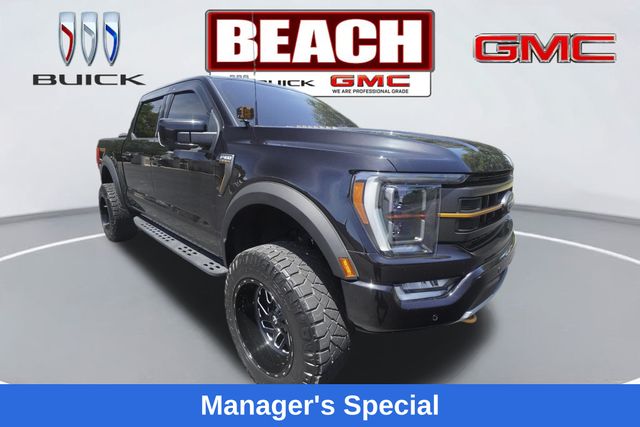 Black Metallic 2022 Ford F-150 Pickup Truck Four-Wheel Drive Automatic