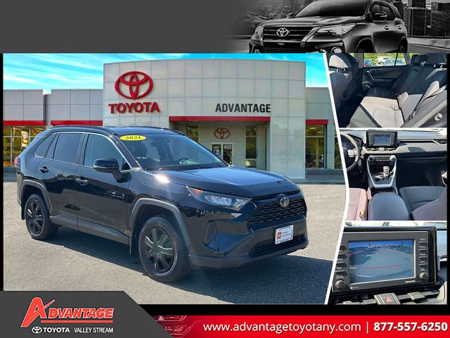 Midnight Black Metallic 2021 Toyota RAV4 SUV / Crossover All-Wheel Drive 8-Speed Automatic