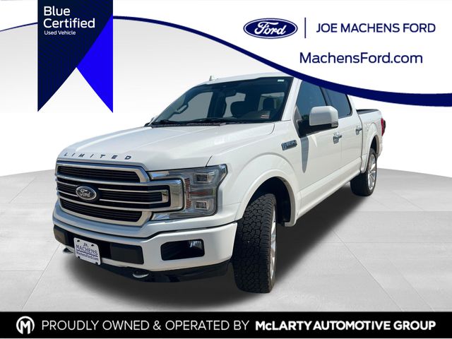 White Metallic 2020 Ford F-150 Pickup Truck Four-Wheel Drive Automatic