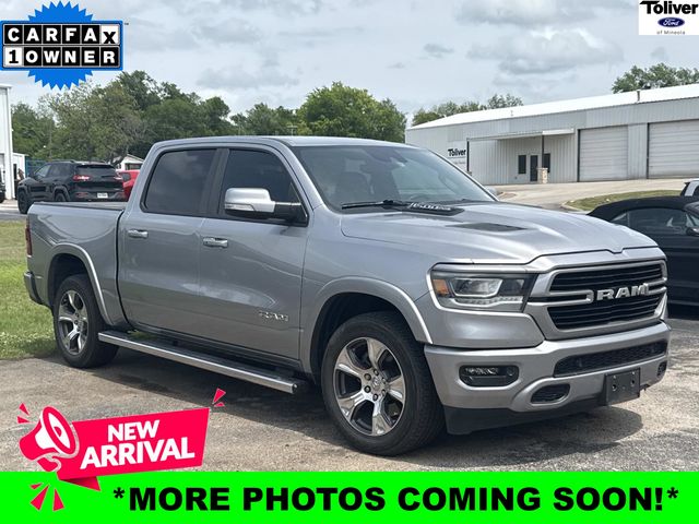 Billet Silver Metallic Clearcoat 2022 RAM 1500 Laramie Crew Cab RWD Pickup Truck 4X2 8-Speed Automatic