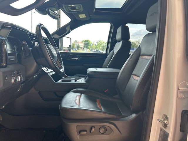 2025 GMC Sierra 2500HD AT4 White at Supreme Chevrolet of Gonzales