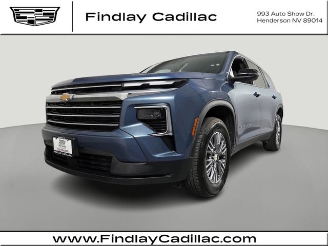 Lakeshore Blue Metallic 2025 Chevrolet Traverse SUV / Crossover Front-Wheel Drive 8-Speed Automatic
