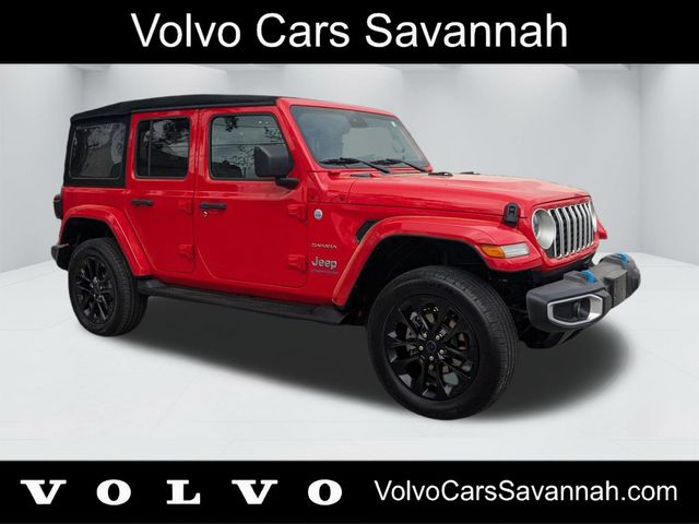 Firecracker Red Clearcoat 2024 Jeep Wrangler 4xe SUV / Crossover Four-Wheel Drive 8-Speed Automatic