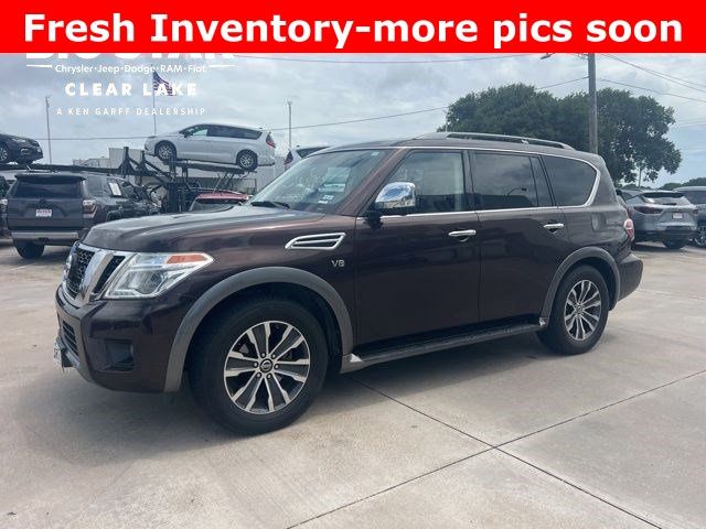 2020 Nissan Armada SL Brown at Baytown Hyundai