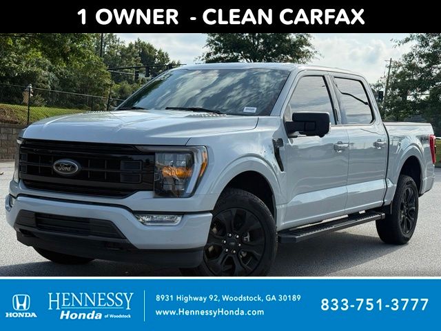 Avalanche Gray 2023 Ford F-150 Pickup Truck Four-Wheel Drive Automatic