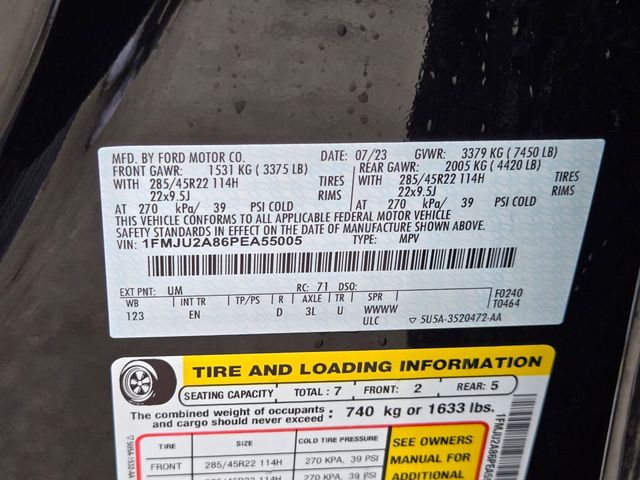 Certified Used 2023 Black Ford Limited image 34