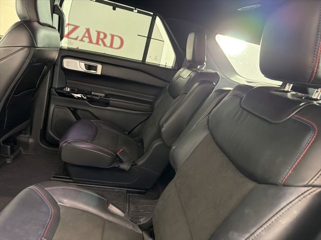 2023 Star White Metallic Tri-Coat Ford Explorer ST 4X4 SUV