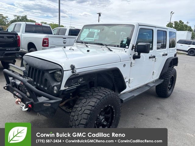 Bright White Clearcoat 2016 Jeep Wrangler SUV / Crossover Four-Wheel Drive 6-Speed Manual