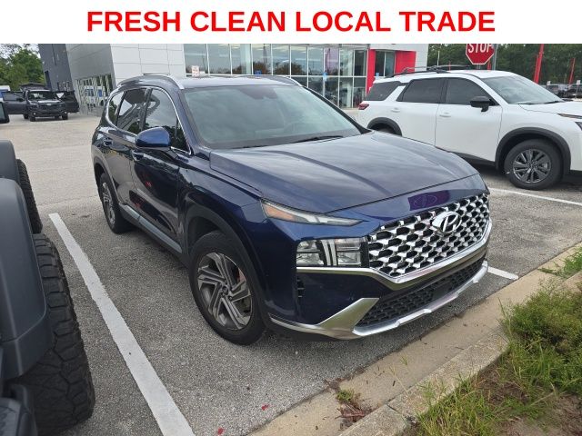 Stormy Blue 2022 Hyundai Santa Fe SUV / Crossover Front-Wheel Drive 8-Speed Automatic