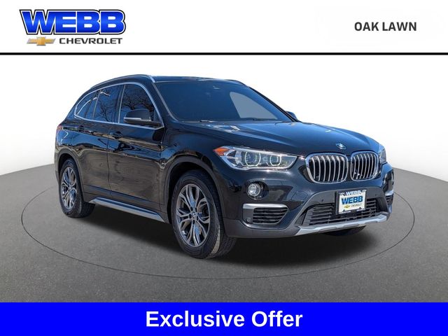 Black 2019 BMW X1 xDrive28i AWD SUV / Crossover All-Wheel Drive 8-Speed Automatic