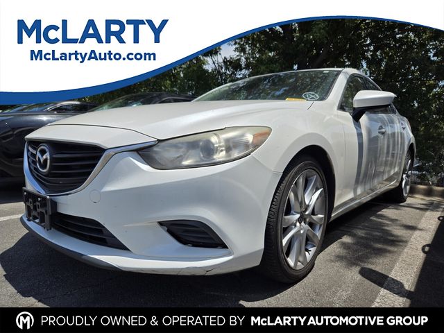 Snowflake White Pearl Mica 2016 Mazda MAZDA6 Sedan Front-Wheel Drive 6-Speed Manual