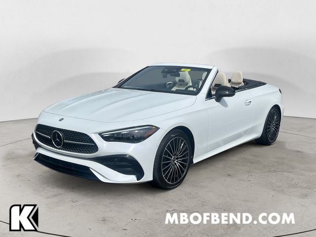 White 2026 Mercedes-Benz CLE 450 4MATIC Convertible All-Wheel Drive 9-Speed Automatic