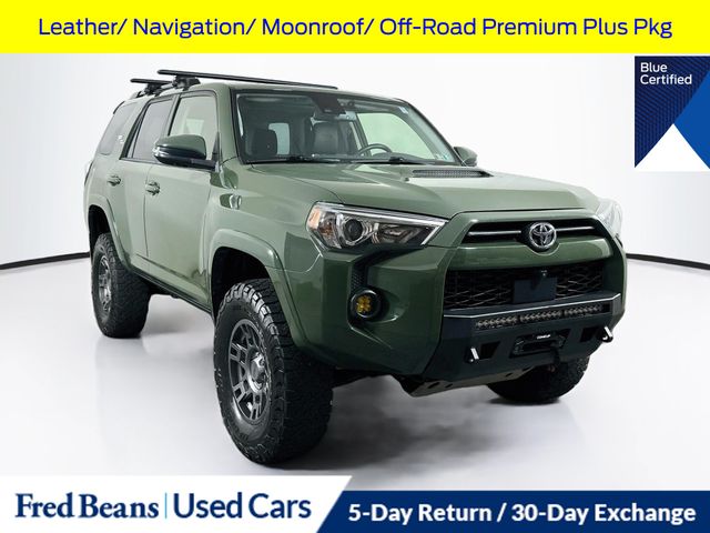 Army Green 2022 Toyota 4Runner SUV / Crossover Four-Wheel Drive 5-Speed Automatic