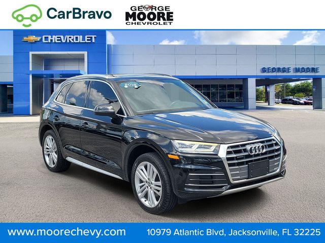 Black Metallic 2018 Audi Q5 SUV / Crossover All-Wheel Drive 7-Speed Automatic