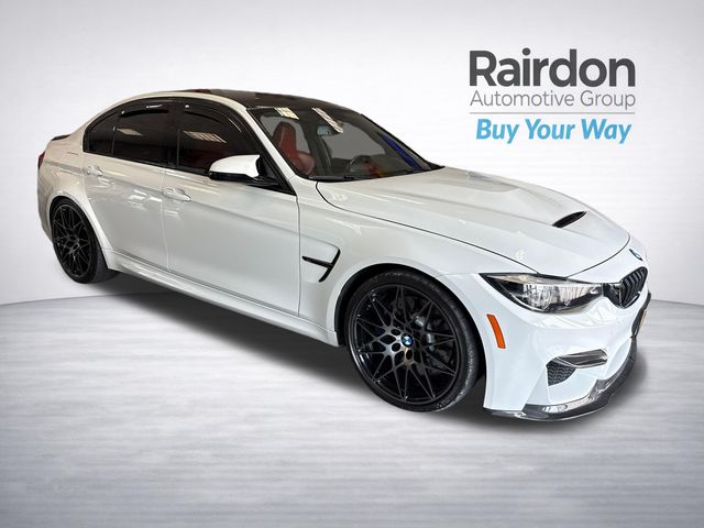 Alpine White 2018 BMW M3 Sedan Rear-Wheel Drive 7-Speed Automatic