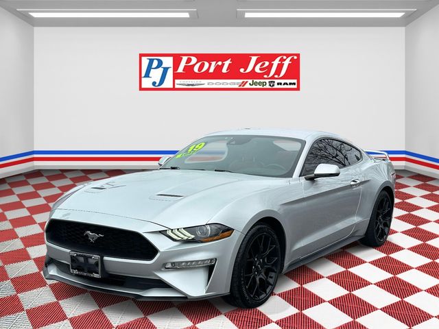 Ingot Silver 2019 Ford Mustang EcoBoost Premium Coupe RWD Coupe Rear-Wheel Drive Automatic