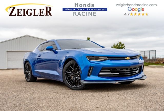 Hyper Blue Metallic 2016 Chevrolet Camaro 1LT Coupe RWD Coupe Rear-Wheel Drive 8-Speed Automatic