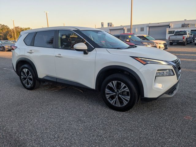 2023 Nissan Rogue SV White at Coastal Chevrolet Cadillac