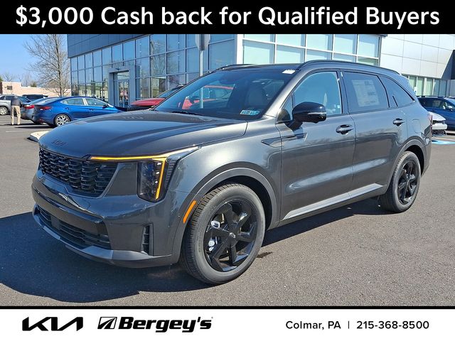Interstellar Gray 2026 Kia Sorento Hybrid SUV / Crossover All-Wheel Drive 6-Speed Automatic