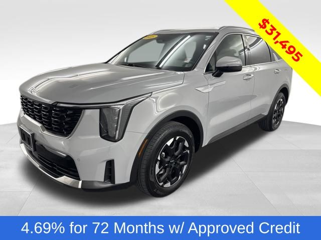 Gray 2025 Kia Sorento SUV / Crossover Front-Wheel Drive 8-Speed Automatic