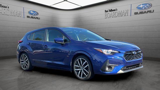 Sapphire Blue Pearl 2024 Subaru Impreza Wagon All-Wheel Drive Continuously Variable Transmission
