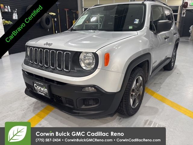 Glacier Metallic 2016 Jeep Renegade Sport SUV / Crossover Front-Wheel Drive 6-Speed Manual