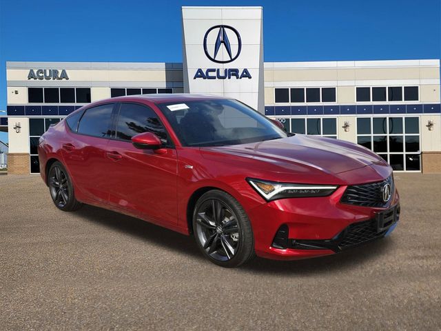Red 2024 Acura Integra FWD with Technology and A-SPEC Package Sedan Front-Wheel Drive Continuously Variable Transmission
